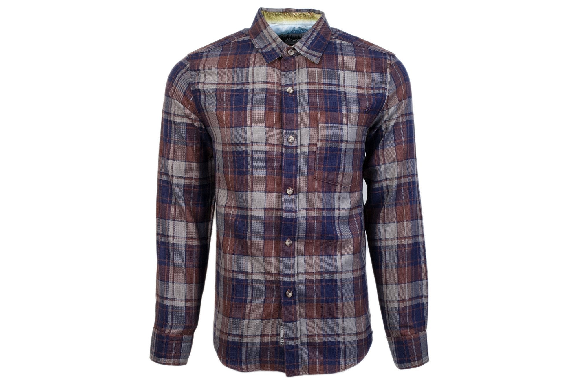 Men's Elli - Bark Brown Flannel