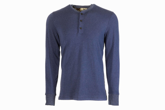 Men's Navy Henley