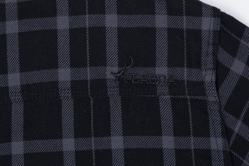 Men's Elli - Granite Black Flannel