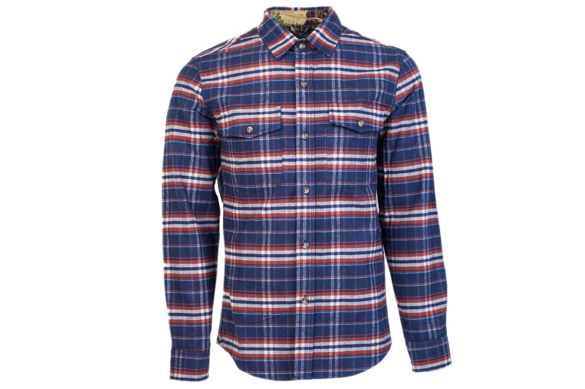 Men's Leon - Buck Blue Flannel