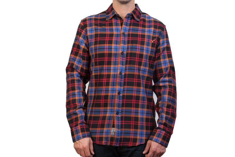 Men's Elli - Burnt Black Flannel