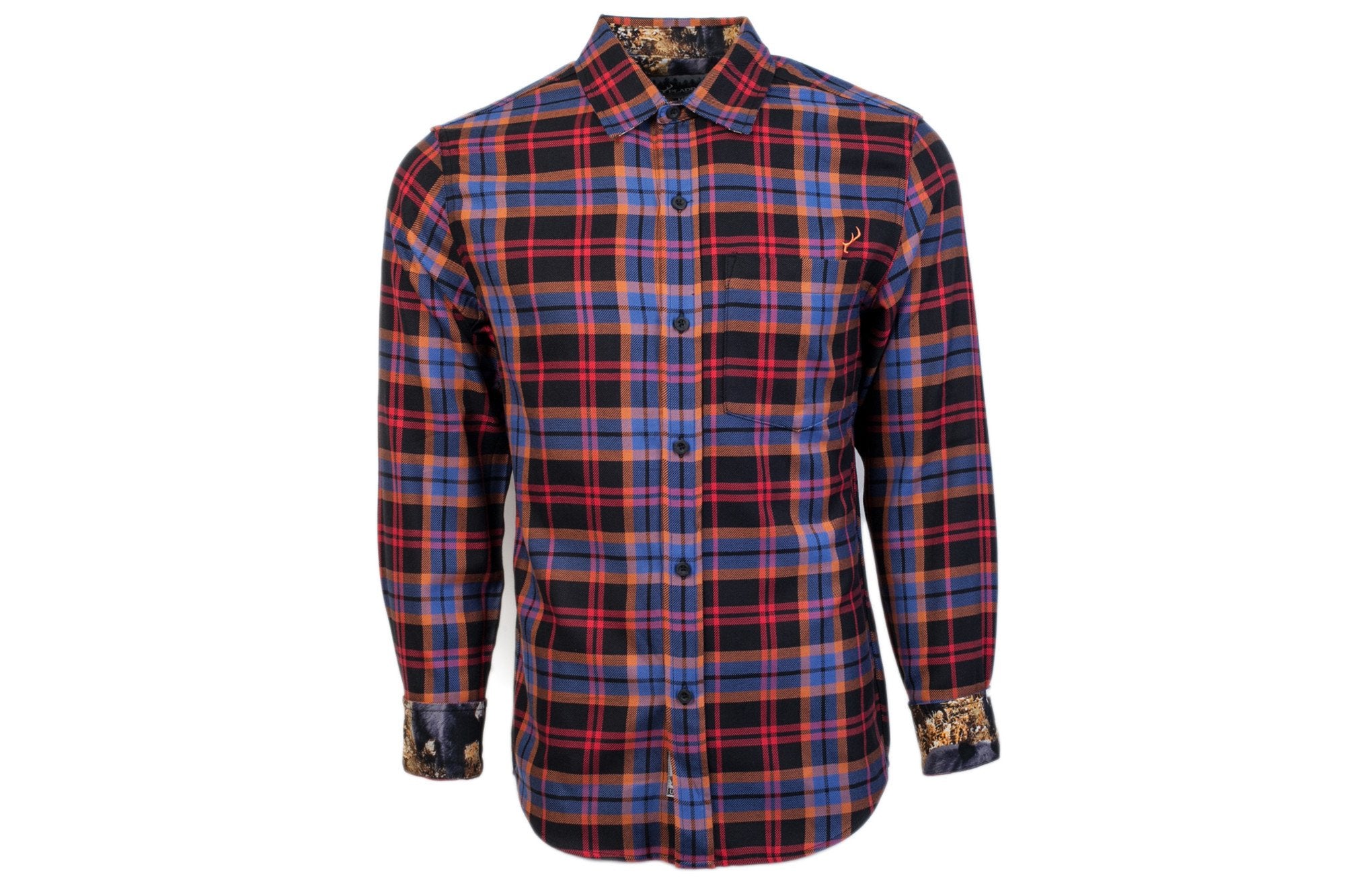 Men's Elli - Burnt Black Flannel