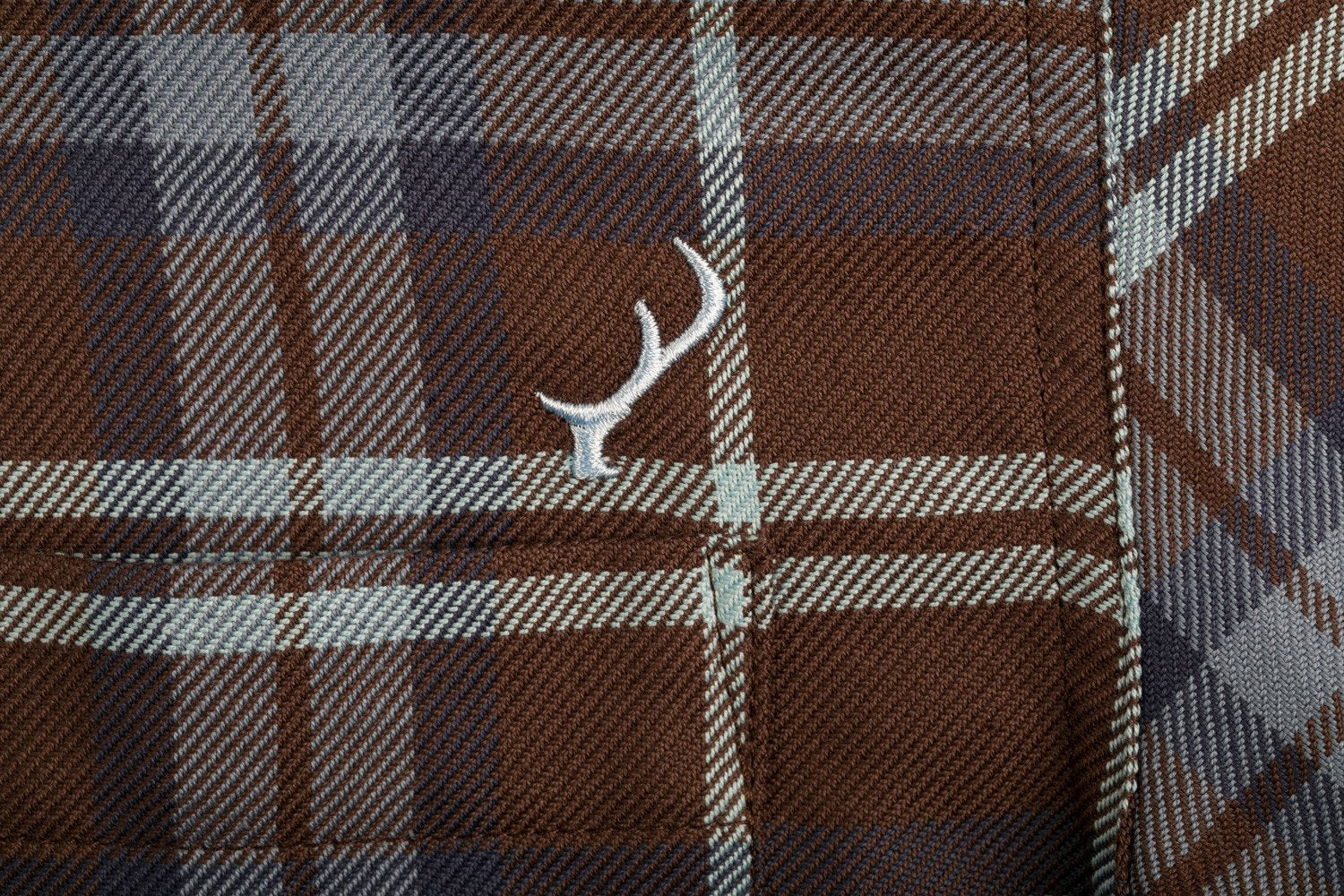 Men's Elli - Cazadero Brown Flannel