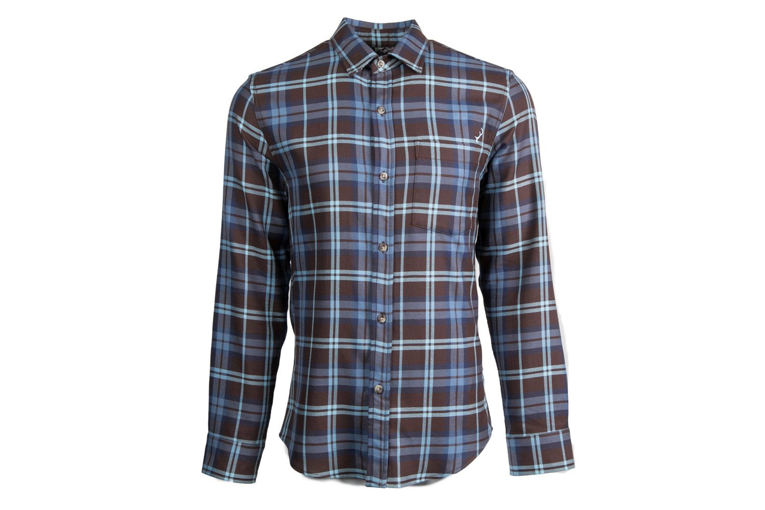 Men's Elli - Cazadero Brown Flannel