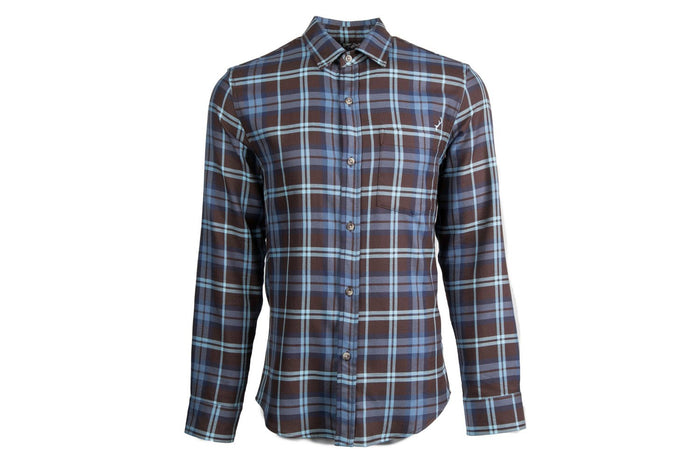 Men's Elli - Cazadero Brown Flannel