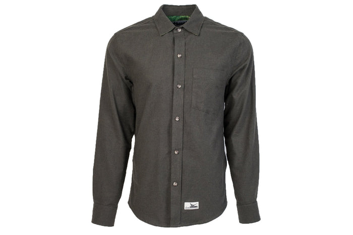 Men's Elli - Pine Heather Green Flannel