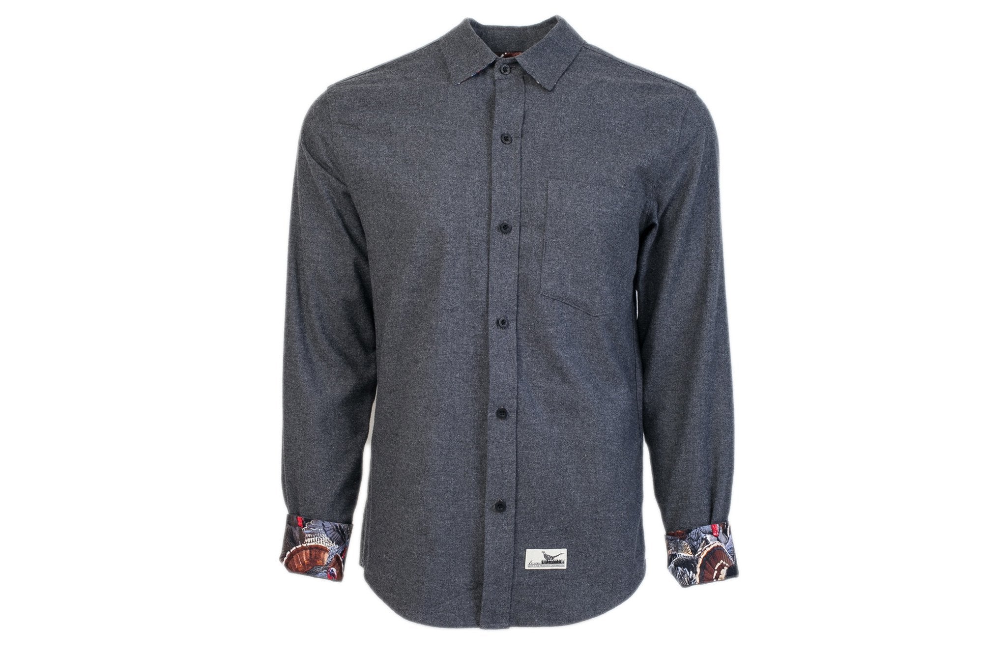 Men's Elli - Geary Heather Grey Flannel