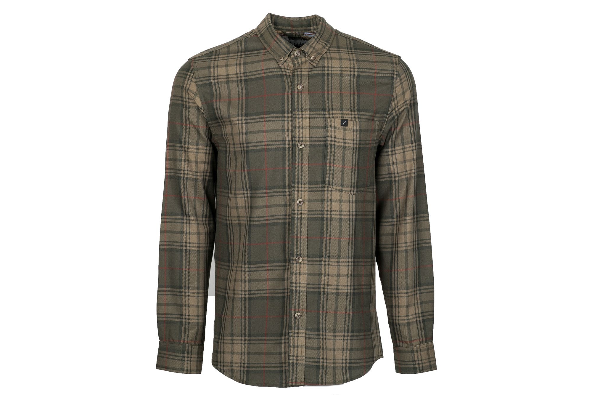 Men's Elli - Flush Green Flannel