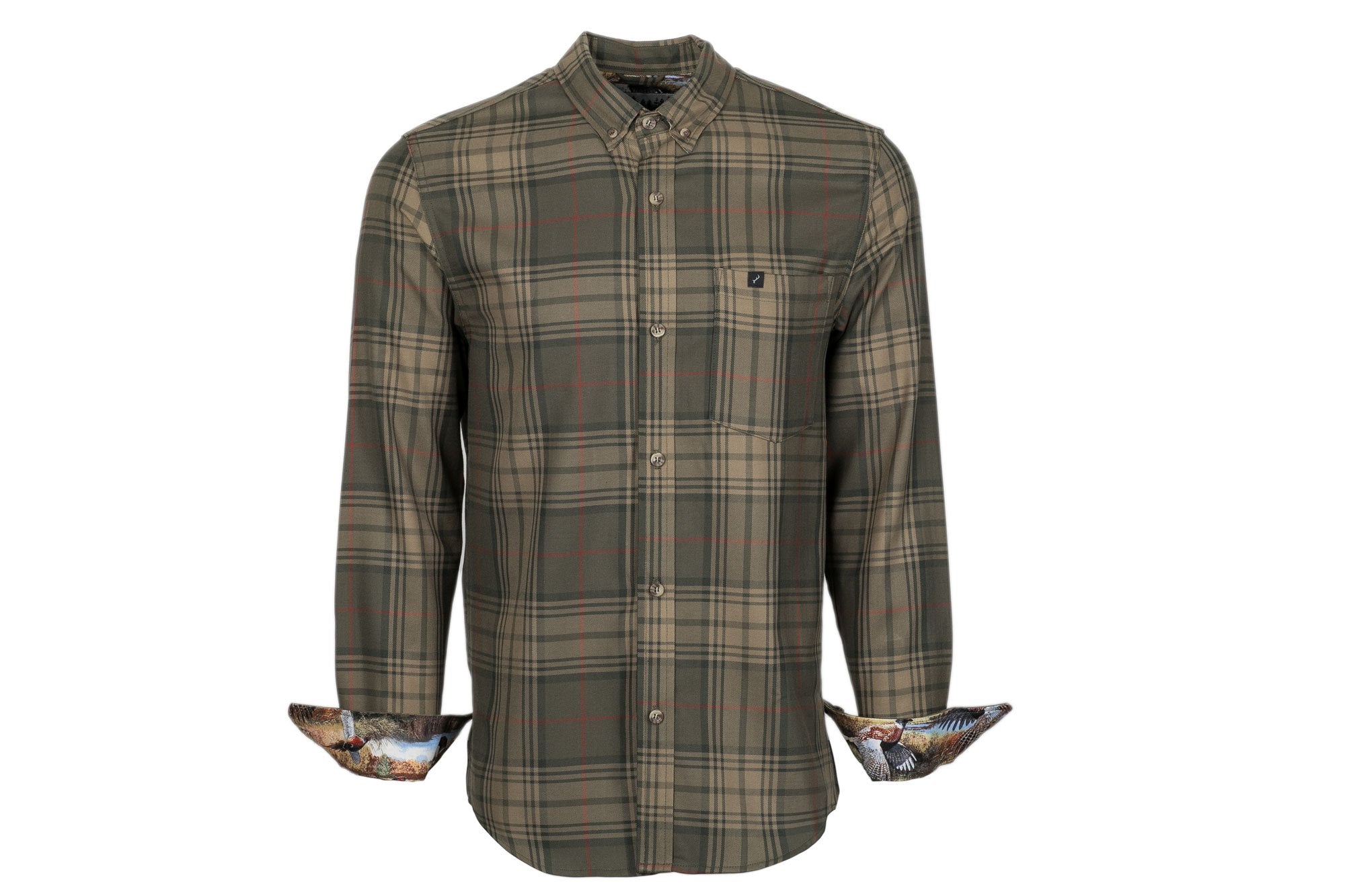 Men's Elli - Flush Green Flannel