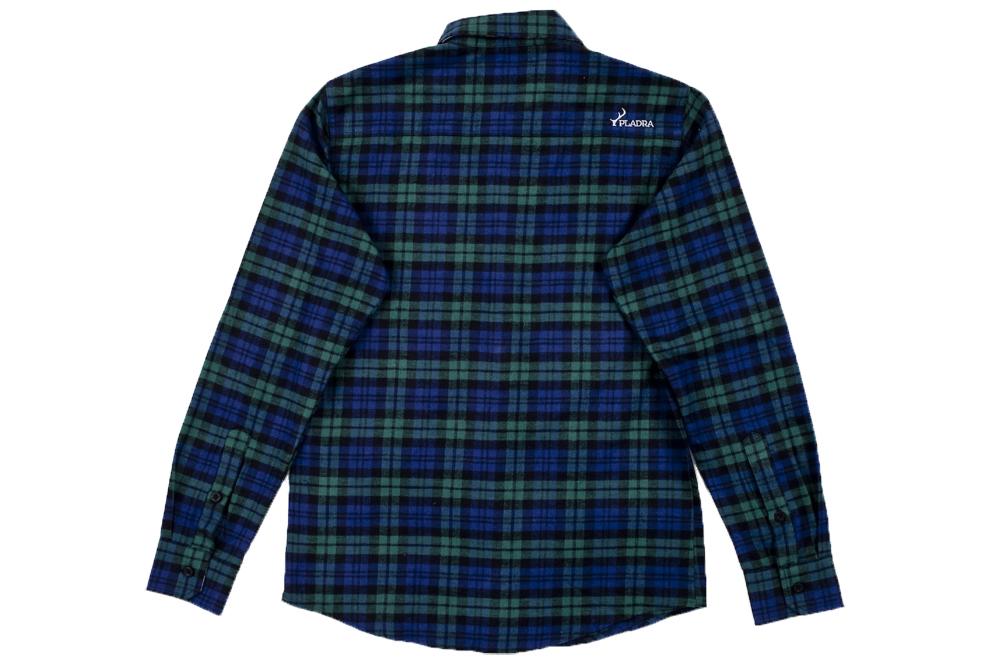 Men's Elli - Forest Blue Flannel