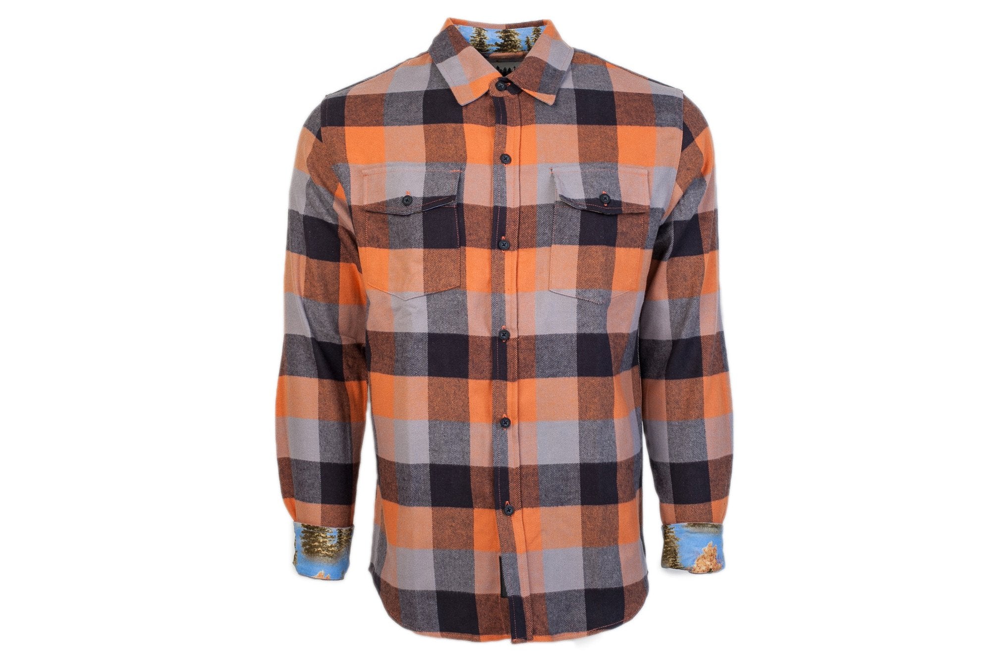 Men's Leon - Giant Orange Flannel