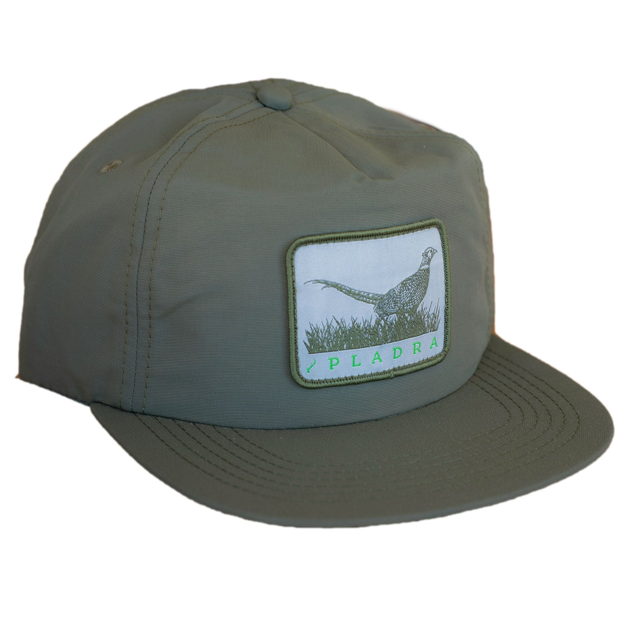 Green Nylon Pheasant Hat