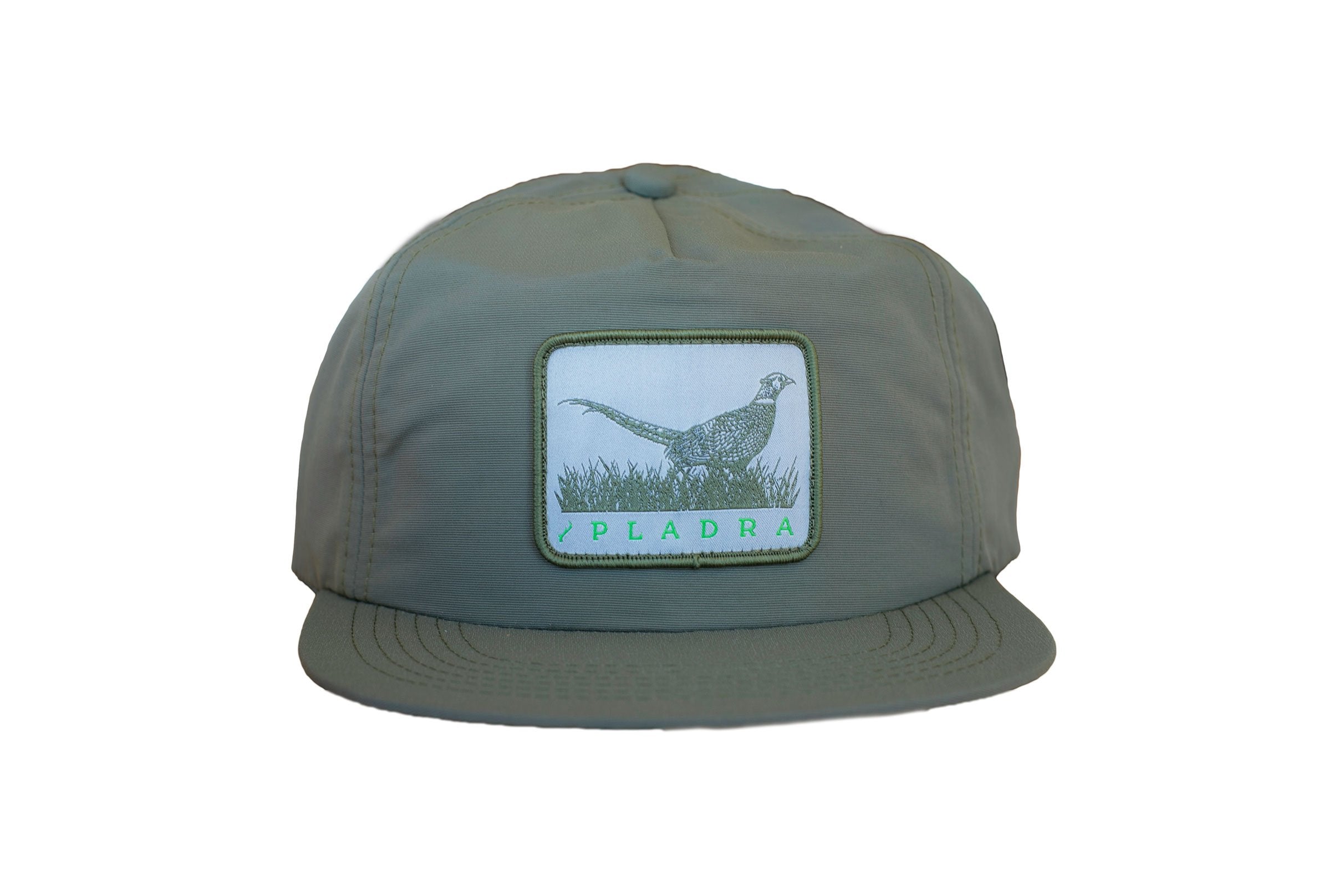 Green Nylon Pheasant Hat