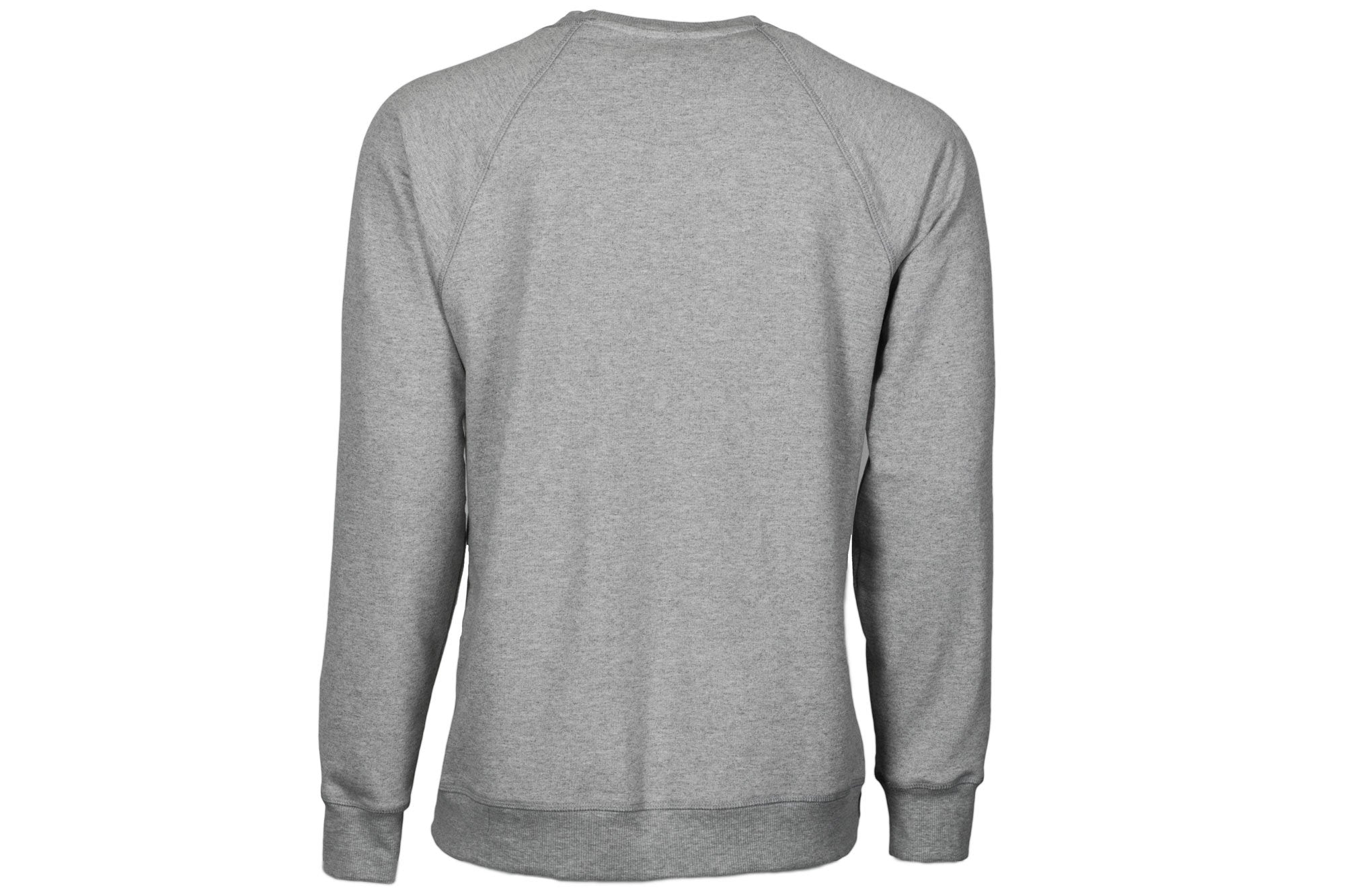 Men's Ash Grey Pocket Crew Sweatshirt