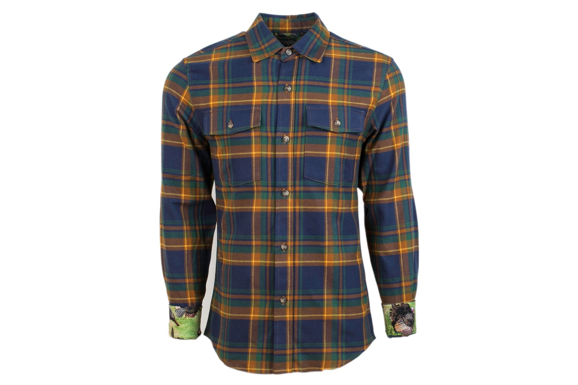 Men's Leon - Hedge Blue Flannel WS