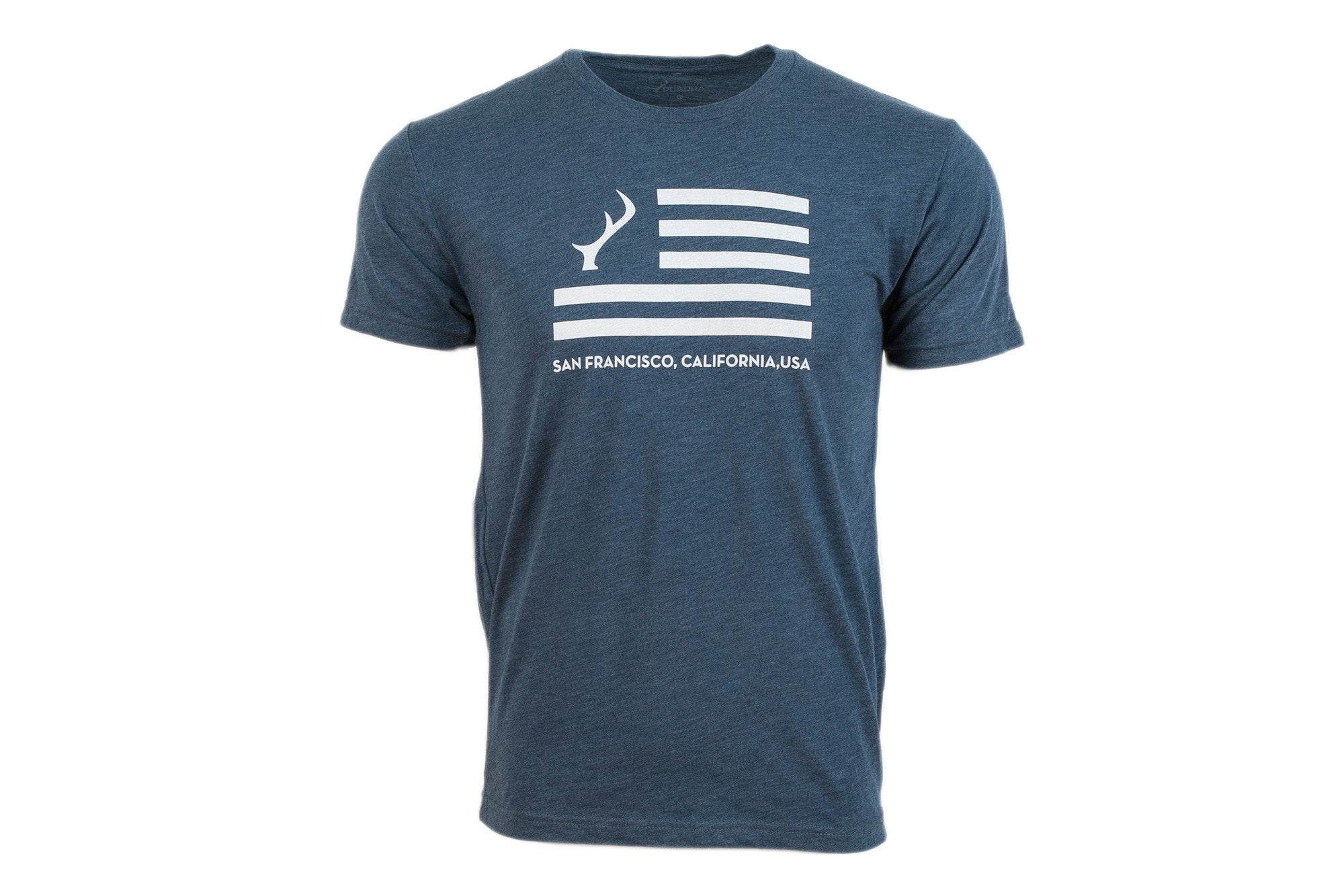 Men's T-Shirt - Indigo Blue Flag