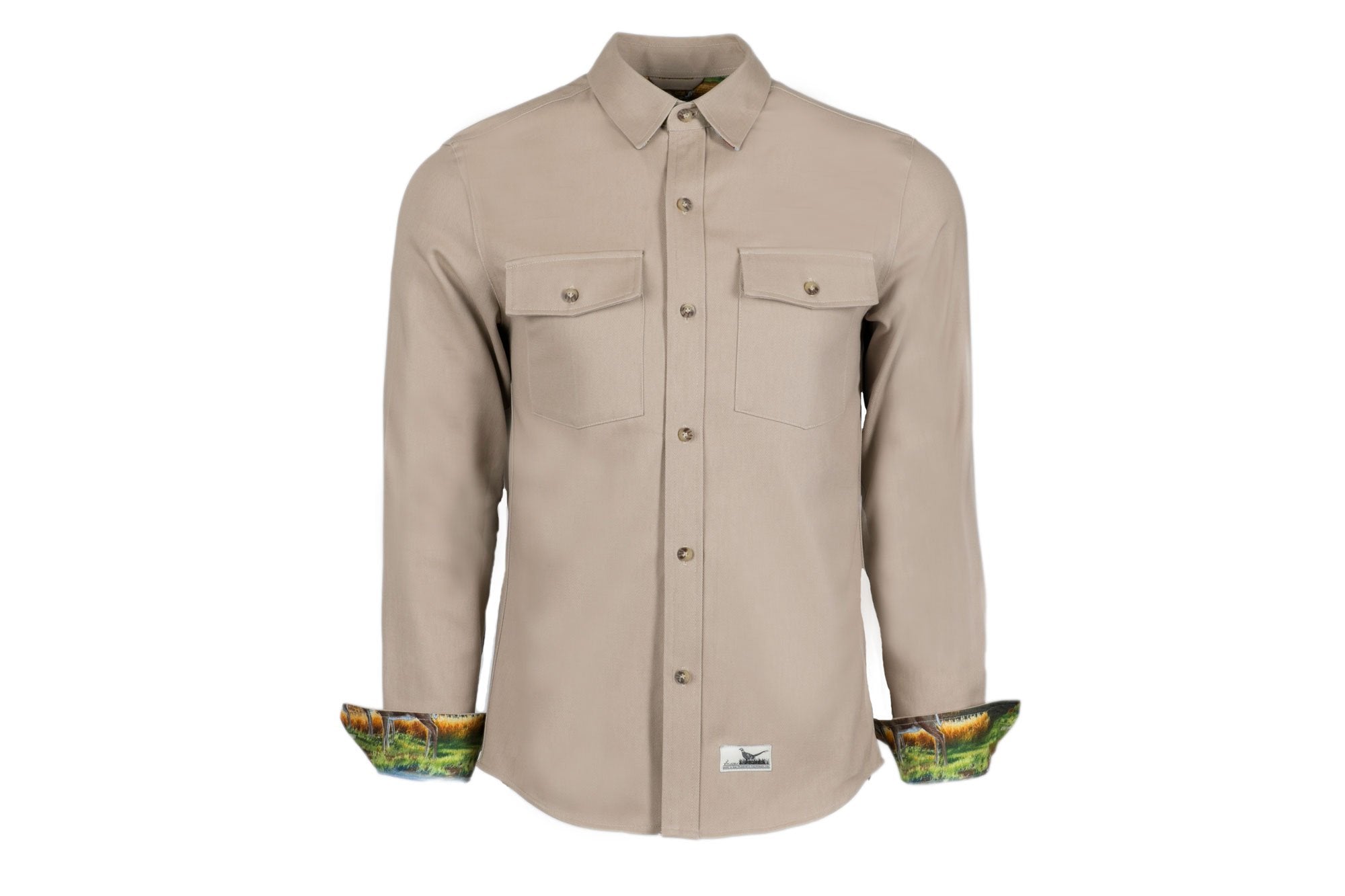 Men's Sequoia Overshirt- Oak Tan