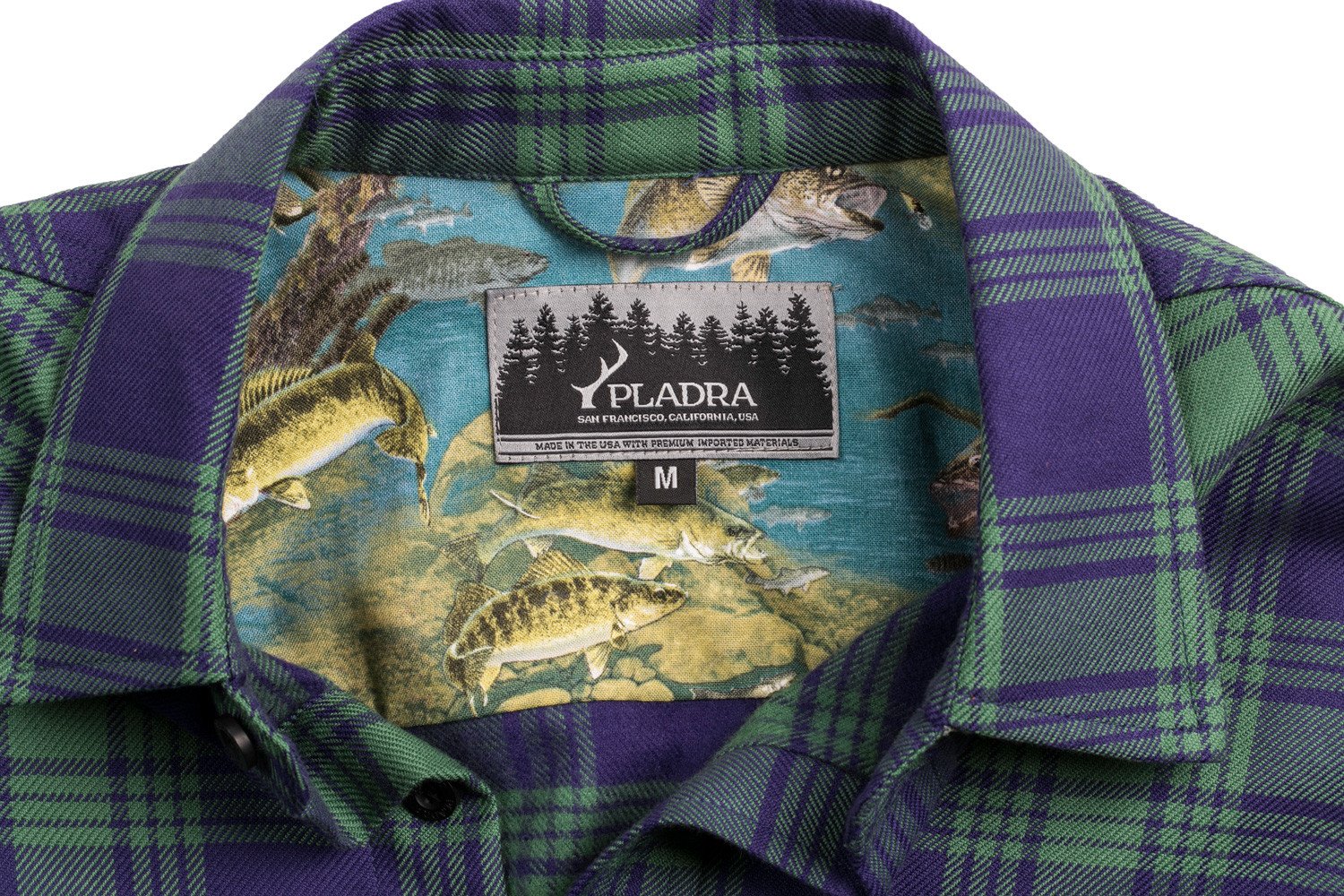 Men's Elli - McCloud Green Flannel