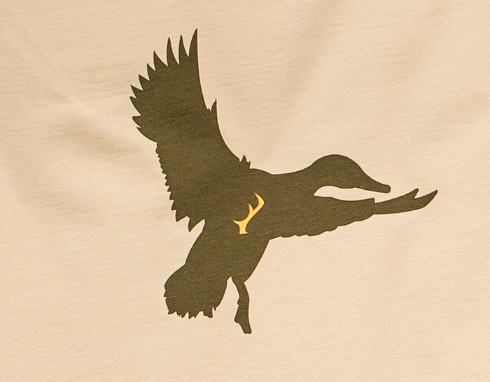 Men's T-Shirt - Tan Duck