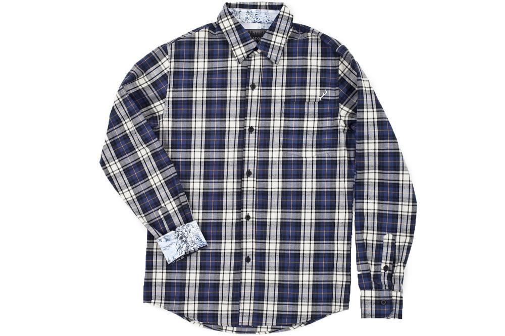 Men's Elli - Midnight Blue Flannel