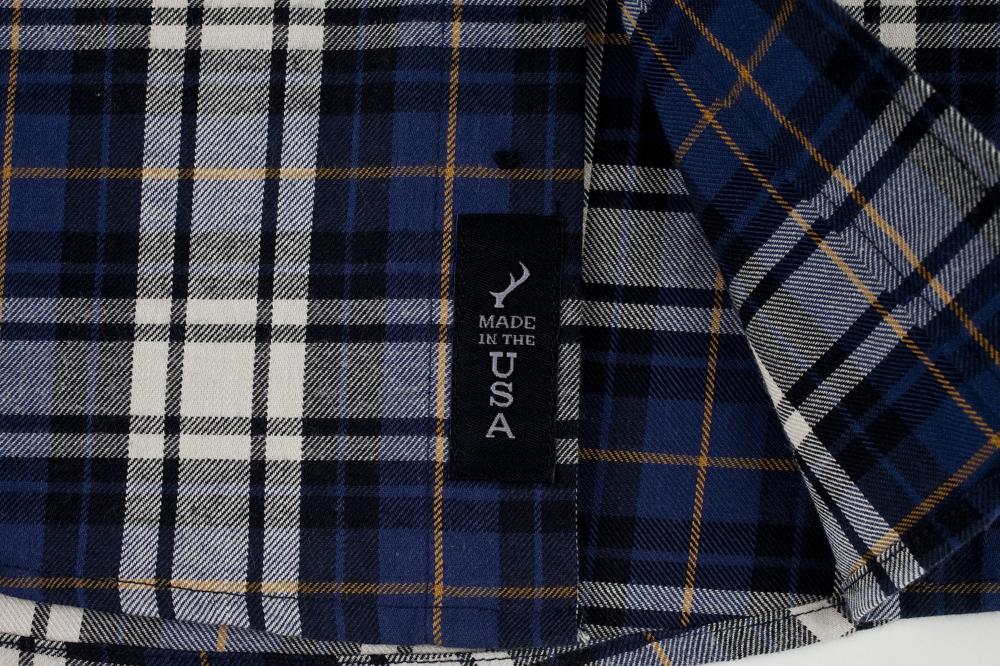 Men's Elli - Midnight Blue Flannel