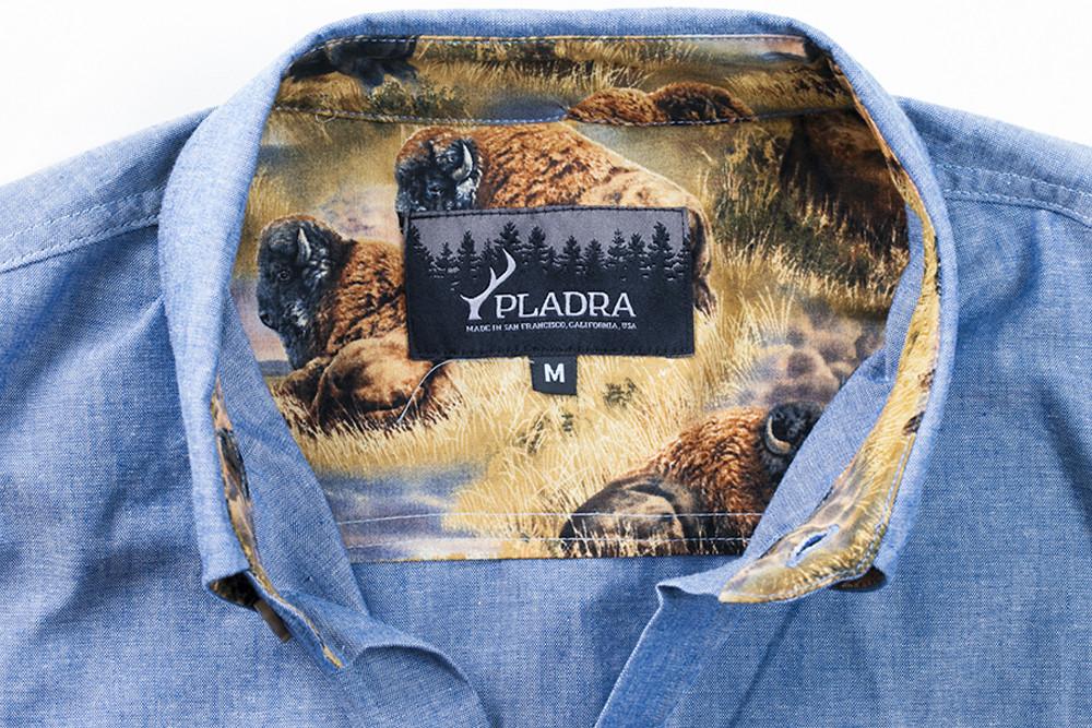 Men's Moonshine Blue Chambray - Shoulder Patch