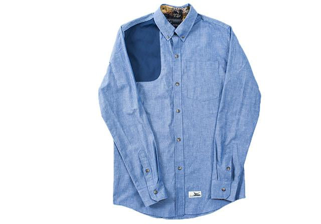 Men's Moonshine Blue Chambray - Shoulder Patch