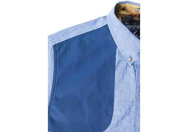 Men's Moonshine Blue Chambray - Shoulder Patch