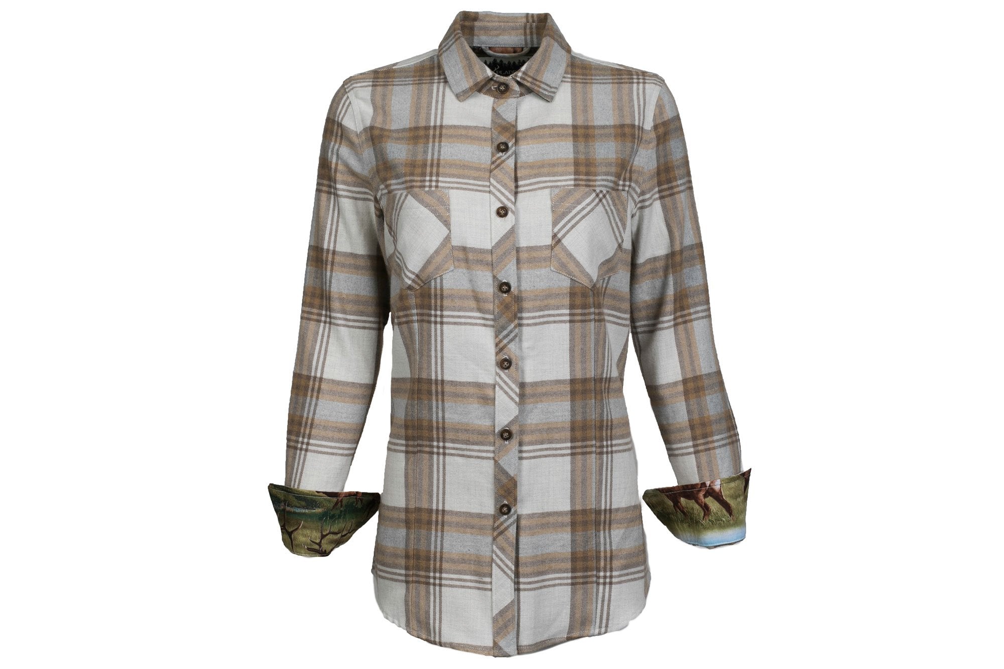 Women's Peregrine - Nebraska Tan Flannel