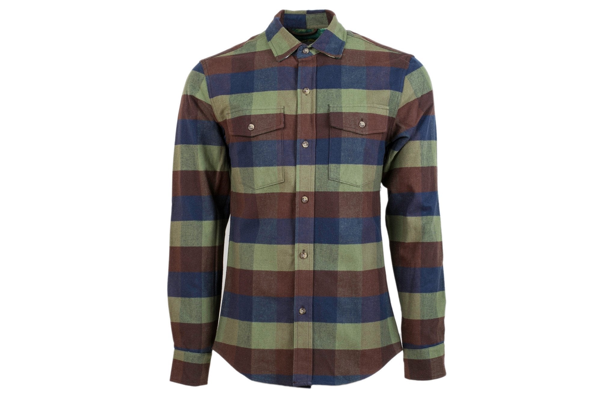 Men's Leon - Arbor Blue II Flannel WS