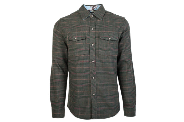 Men's Leon - Old Green Flannel