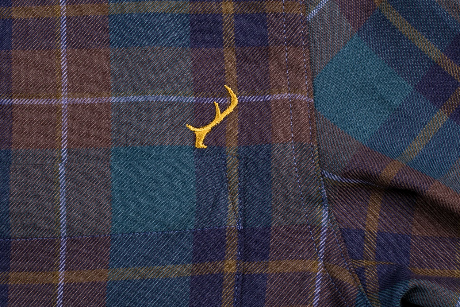 Men's Elli - Olympic Brown Flannel