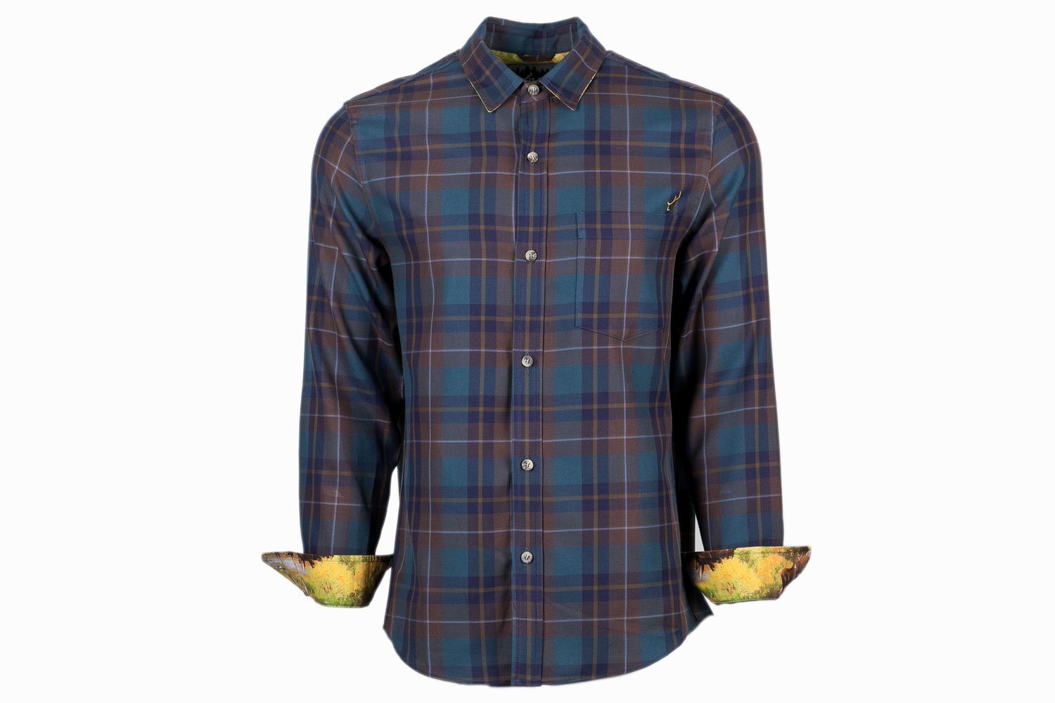 Men's Elli - Olympic Brown Flannel