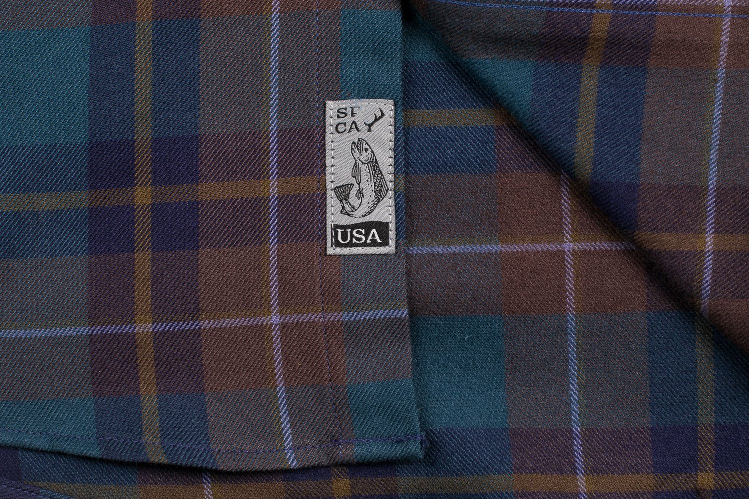 Men's Elli - Olympic Brown Flannel