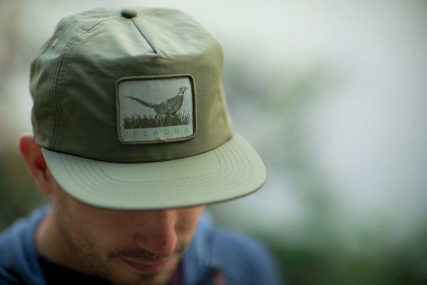 Green Nylon Pheasant Hat