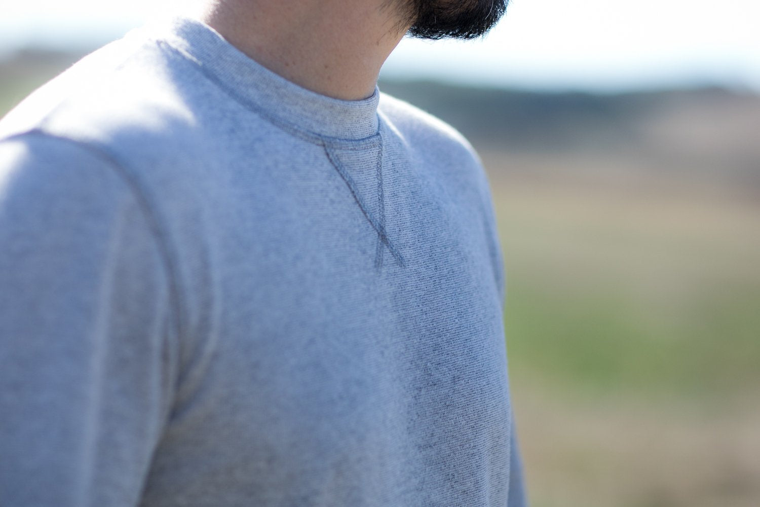 Men's Stinson Grey Crew Neck