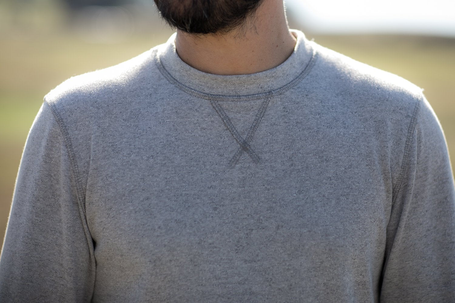 Men's Stinson Grey Crew Neck