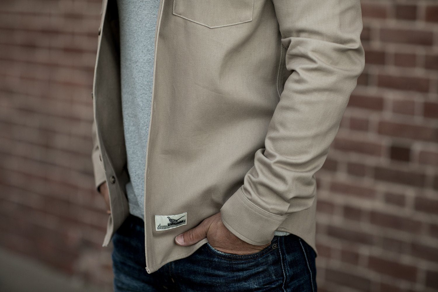 Men's Sequoia Overshirt- Oak Tan