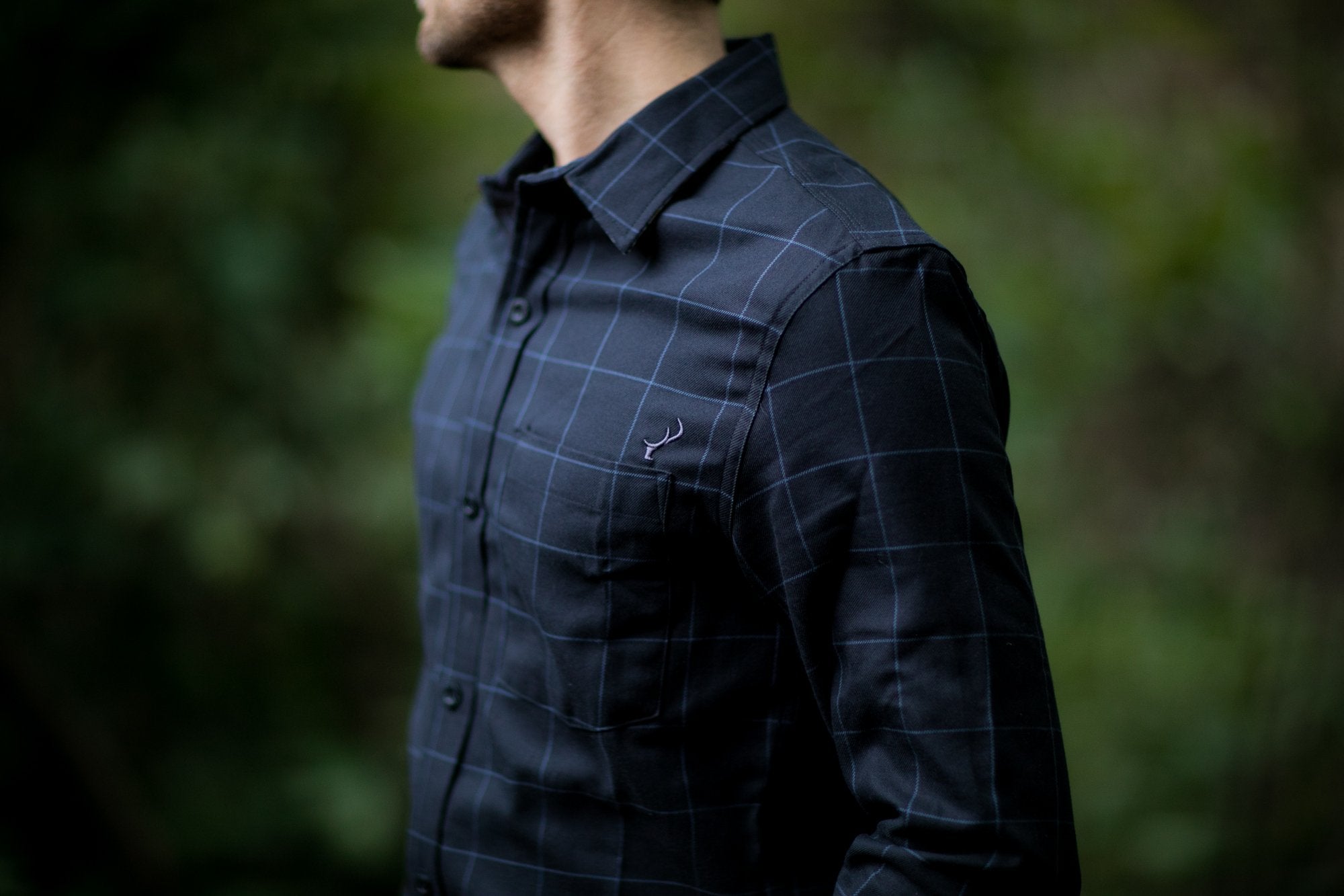 Men's Elli - Thunder Black Flannel