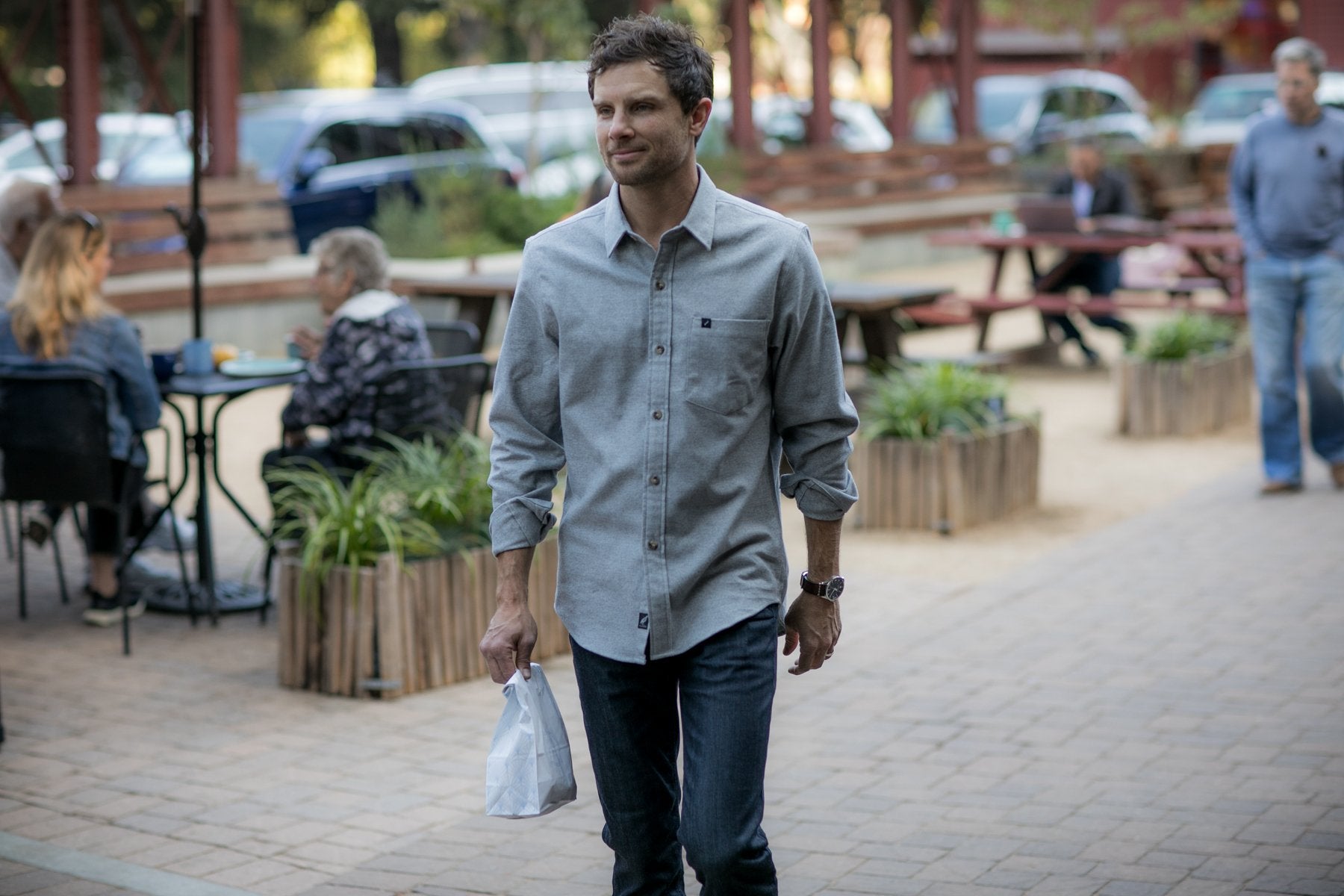 Men's Cascade Shirt - Stratus Grey