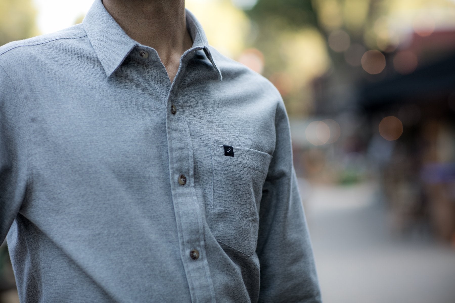 Men's Cascade Shirt - Stratus Grey