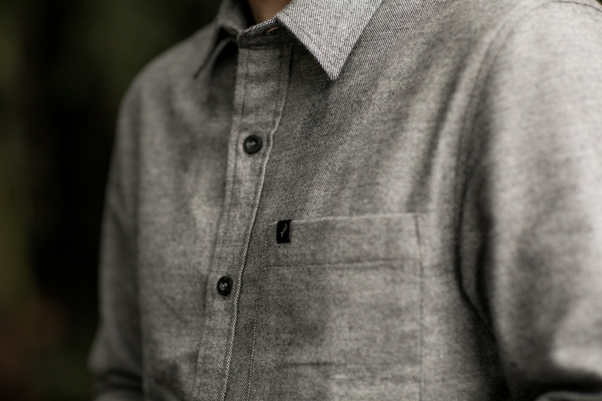 Men's Cascade Shirt - Charcoal Grey Heather