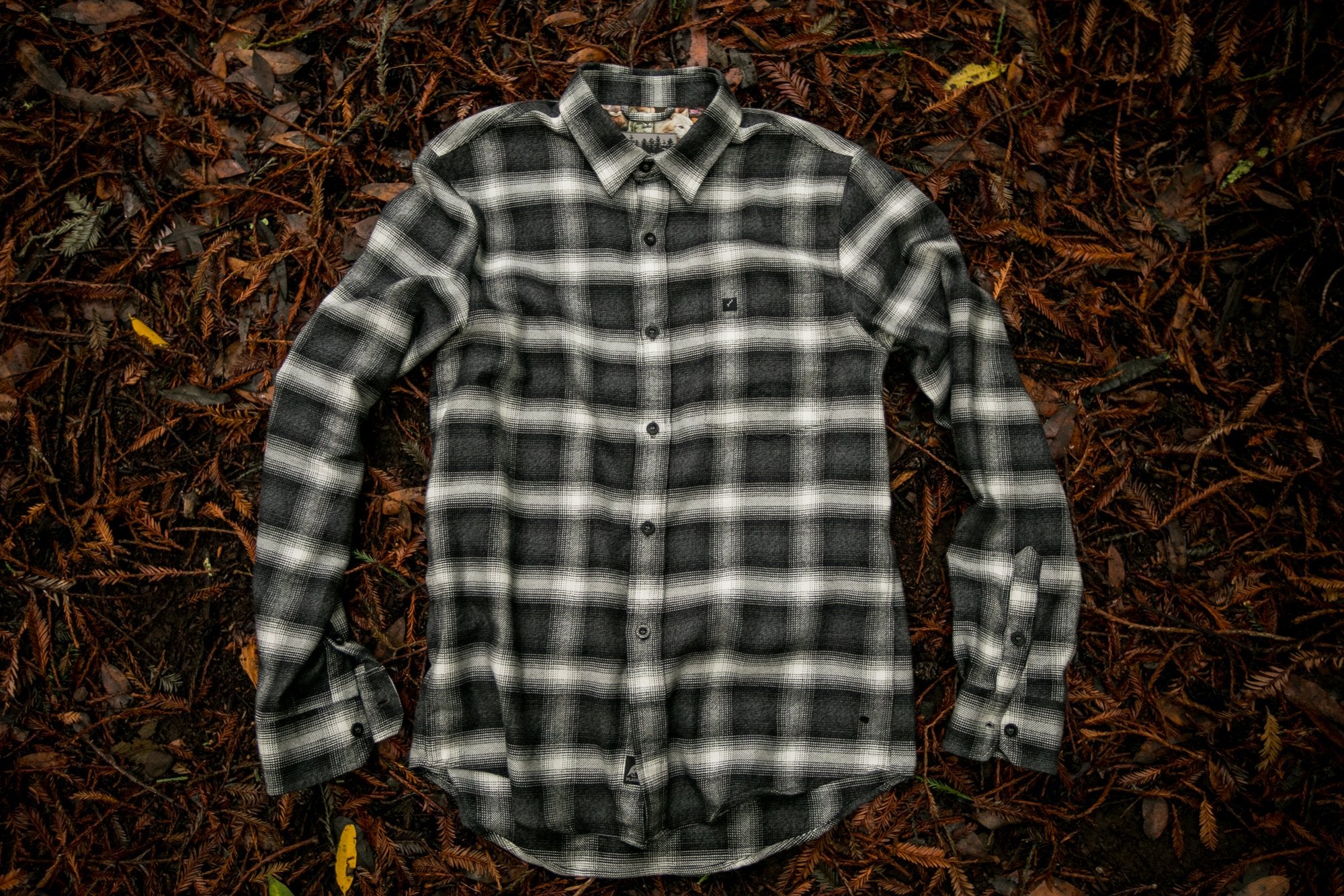 Men's Elli - Obsidian Black Flannel