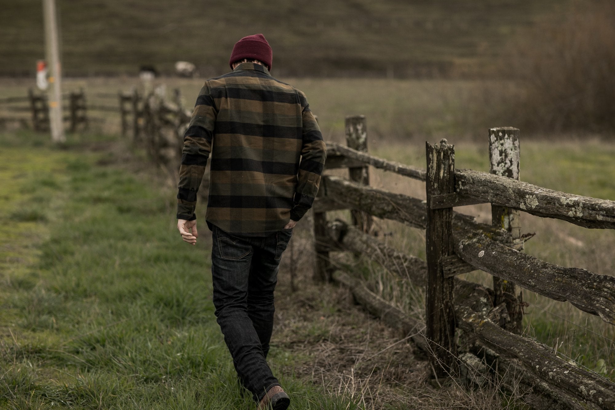 Men's Leon - Woodland Green Flannel