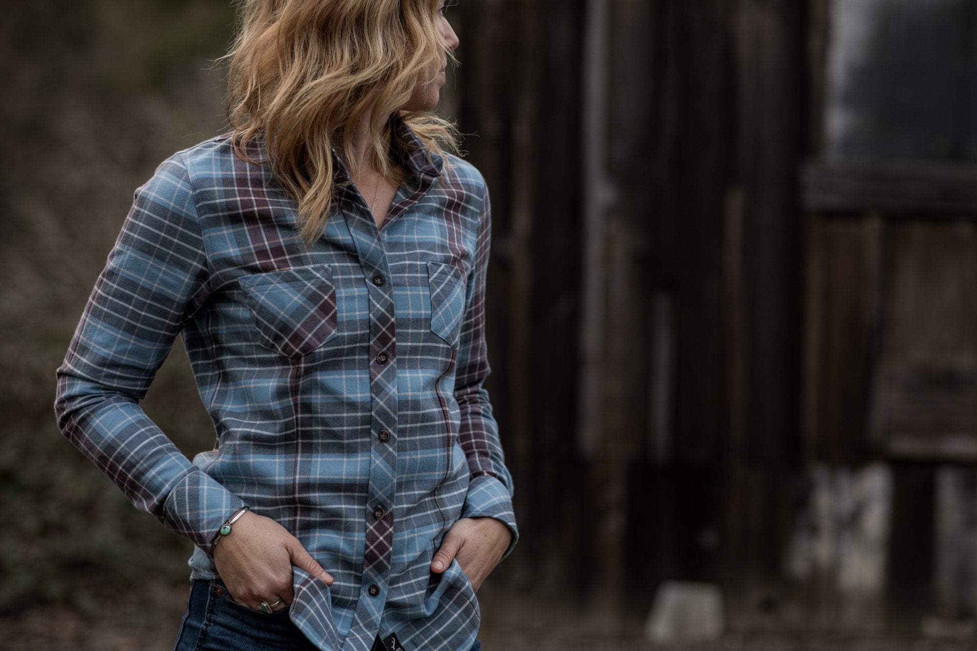 Women's Peregrine - Lobos Blue Flannel