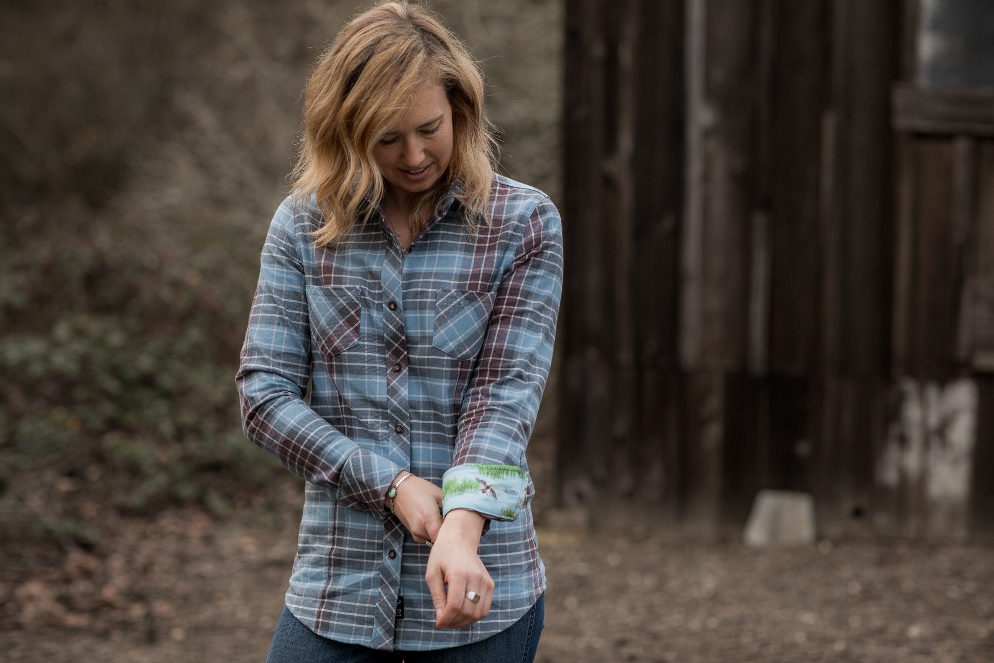 Women's Peregrine - Lobos Blue Flannel