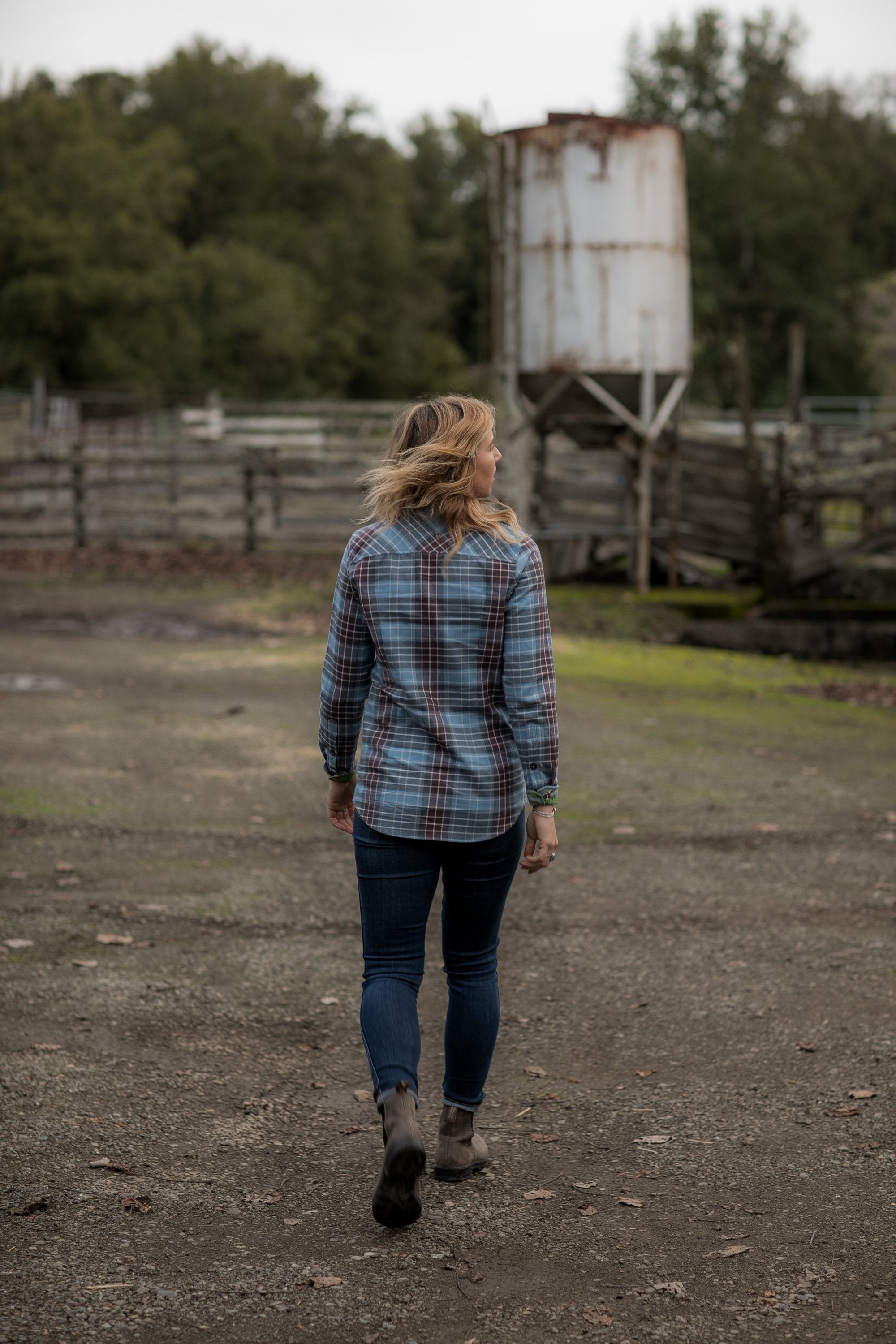 Women's Peregrine - Lobos Blue Flannel