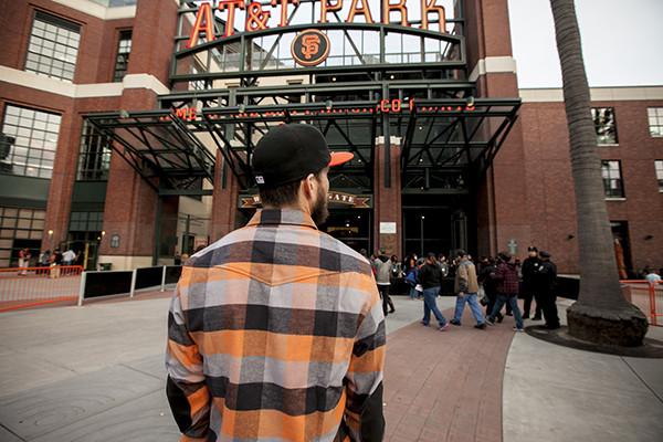 Men's Leon - Giant Orange Flannel