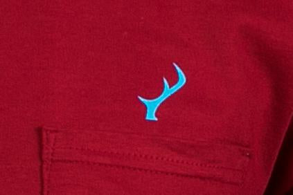 Men's T-Shirt - Red Pocket Logo