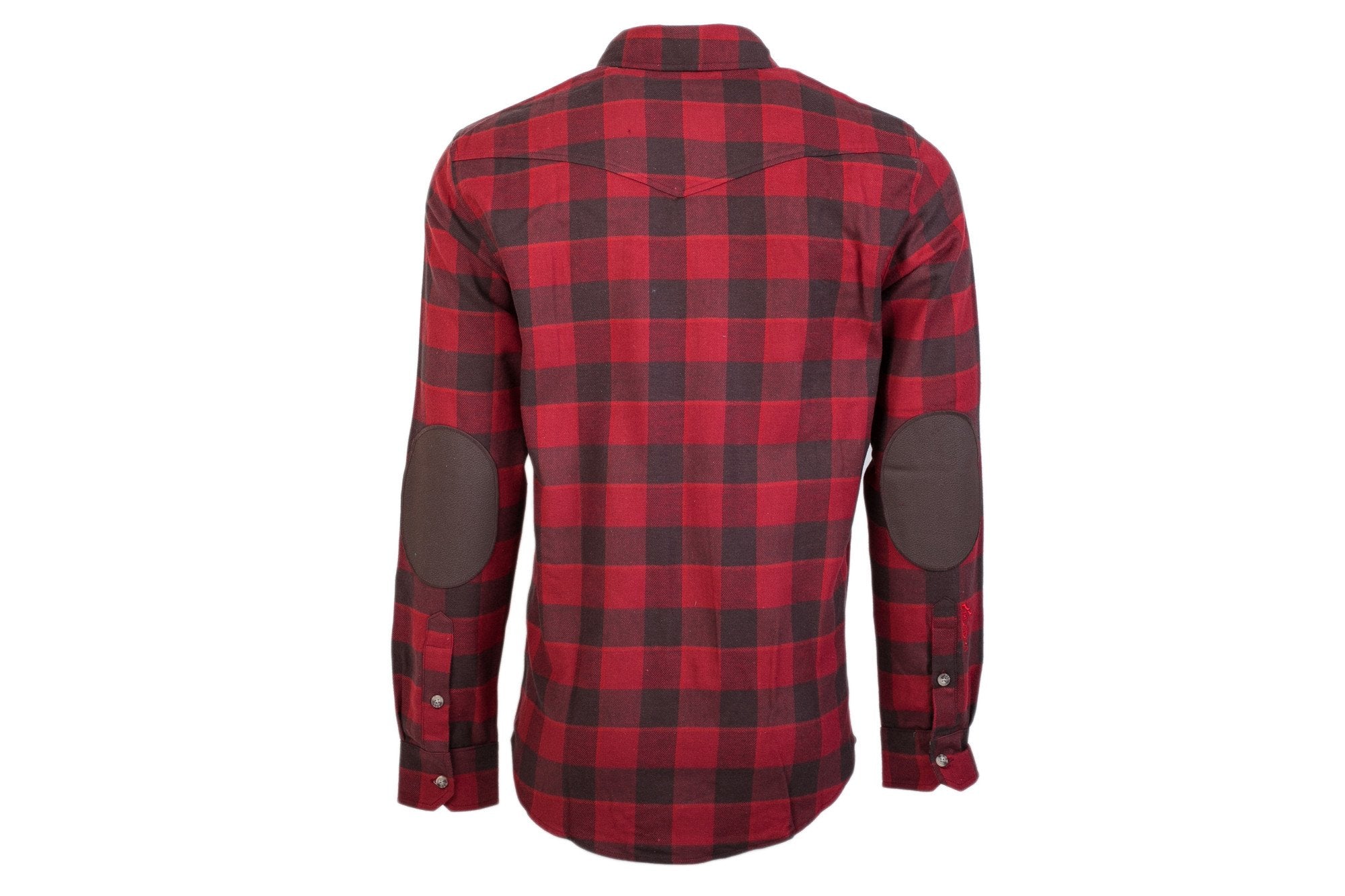 Men's Leon - Rust Red Flannel